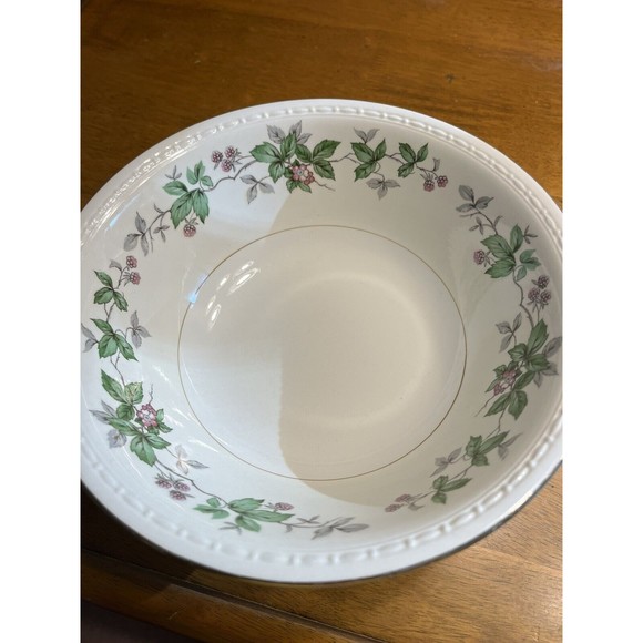 Pair of Vintage Homer Laughlin Eggshell Georgian Floral Vegetable Serving Bowls - Picture 1 of 8